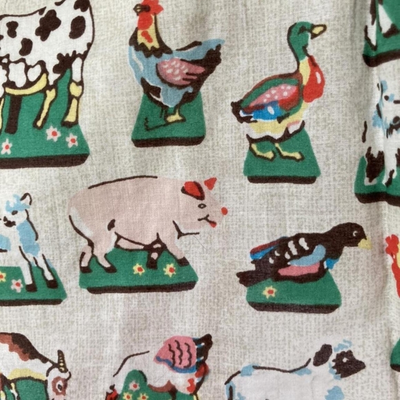 Cath Kidston Farm Print Skirt Sz L - Picture 3 of 14